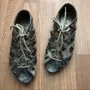 Women’s cut out sandals